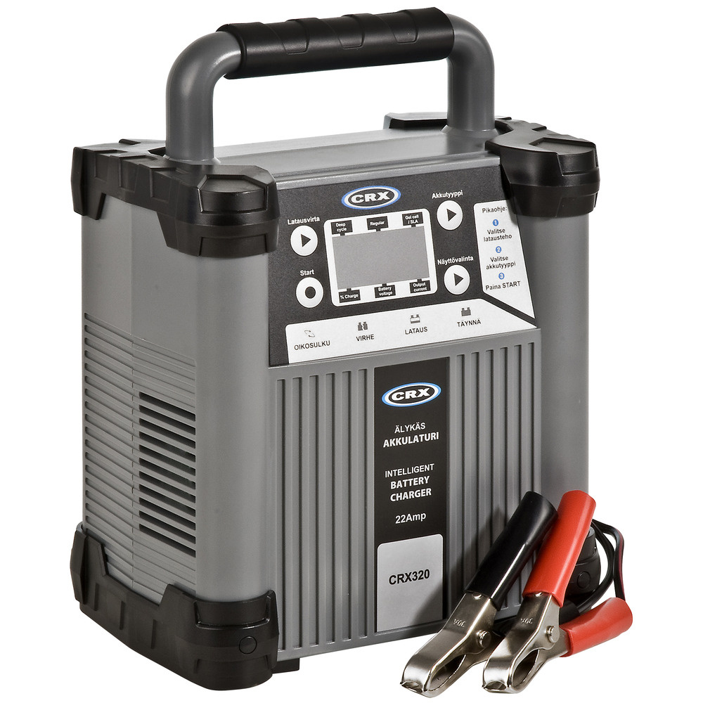 AKKULATURI 12V 2/10/15A ÄLYKÄS CRX320