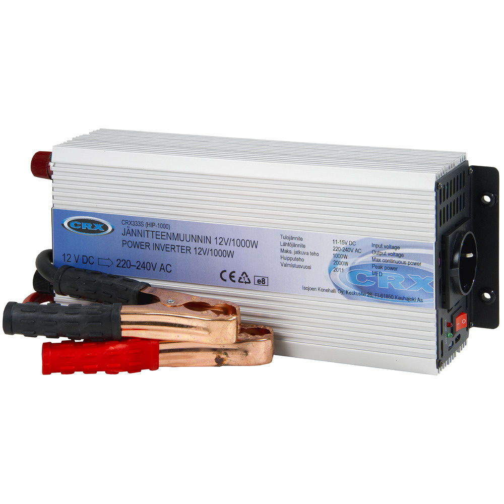 SINIAALTOINVERTTERI 12V/230V 1000W CRX333S