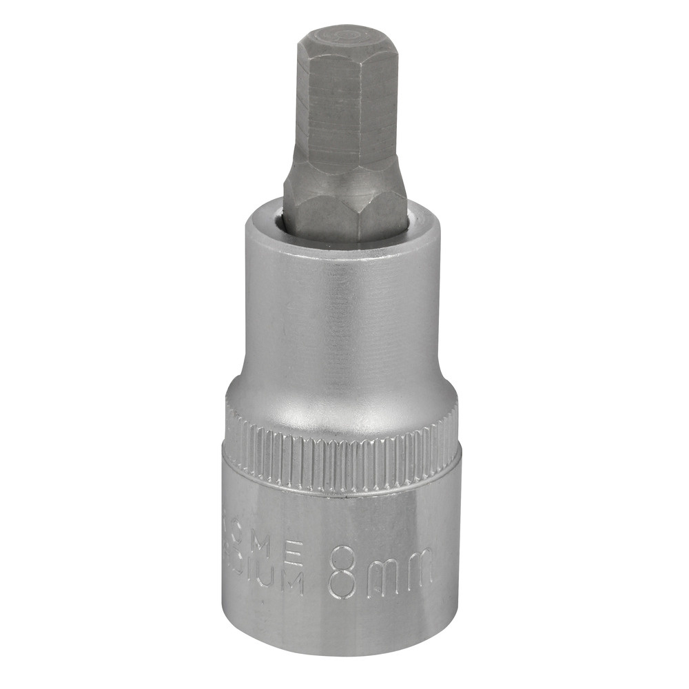 KUUSIOKOLOKÄRKIHYLSY 1/2" S2 8MM IKH4108