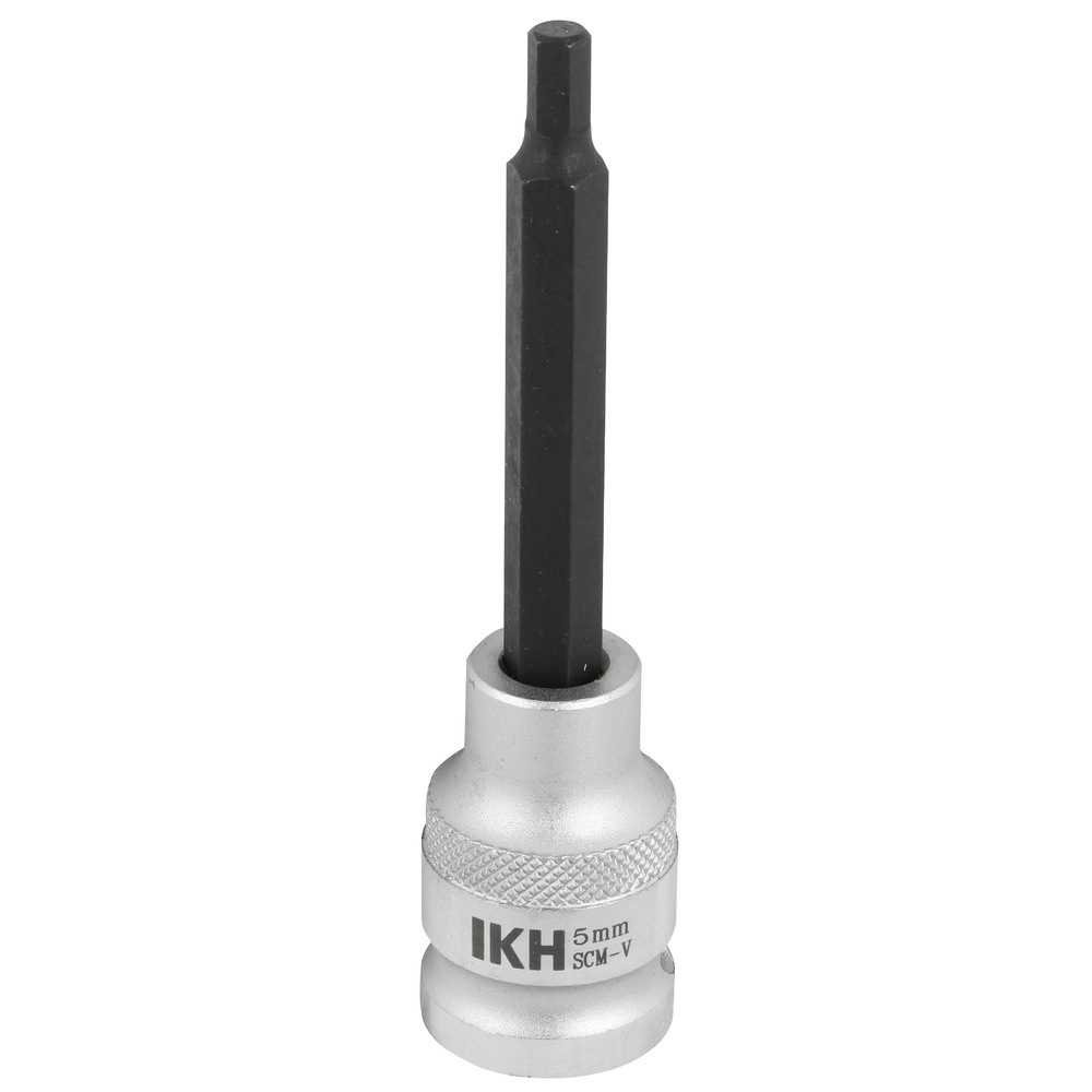 KUUSIOKOLOKÄRKIHYLSY 1/2" 5MM 100MM IKH4305