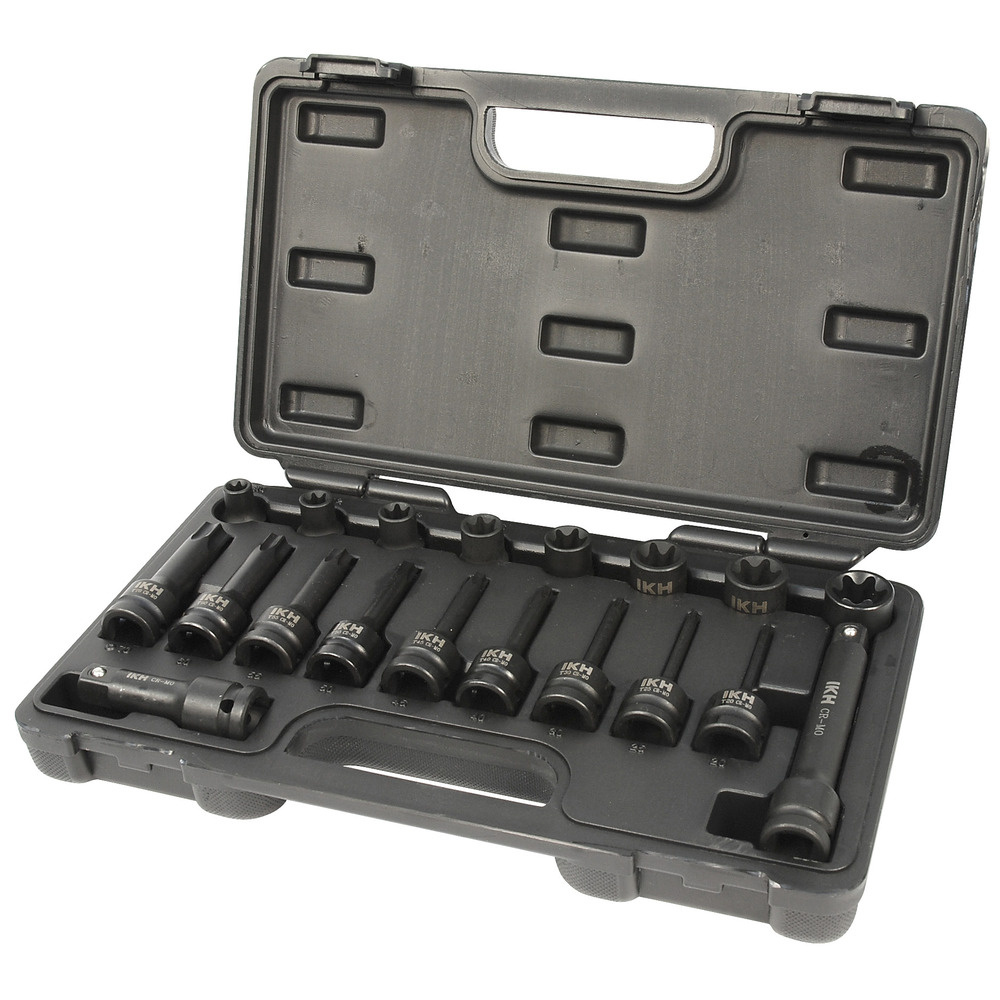HYLSYSARJA 1/2" TORX UROS/NAARAS 19-OS. IKH7662