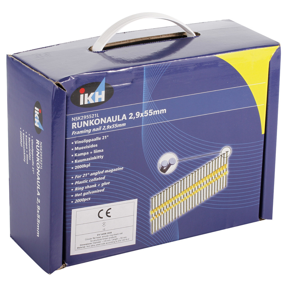 KONENAULA 21AST 2,9X55MM KS/KAMPA/LIIMA 2000KPL NSK295521L