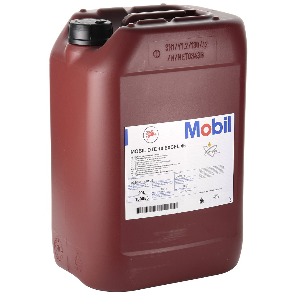 MOBIL DTE 10 EXCEL 46, 20L 156612