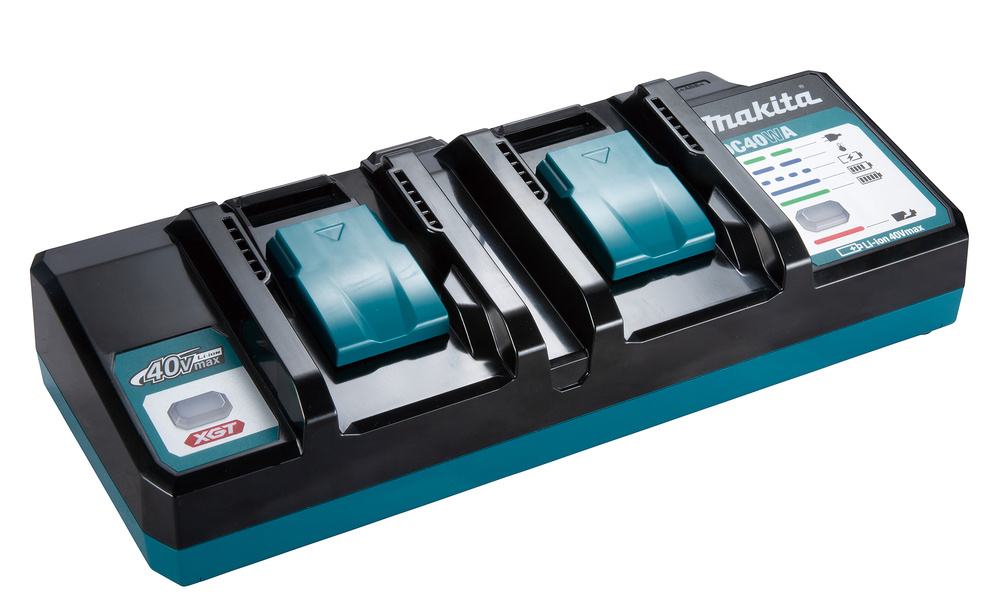 MAKITA 1911L9-4 LATAUSLAITE DC40WA KAHDELLE AKULLE, XGT 40V. LATAUSAIKA 4,0AH 220MIN MAK-1911L9-4