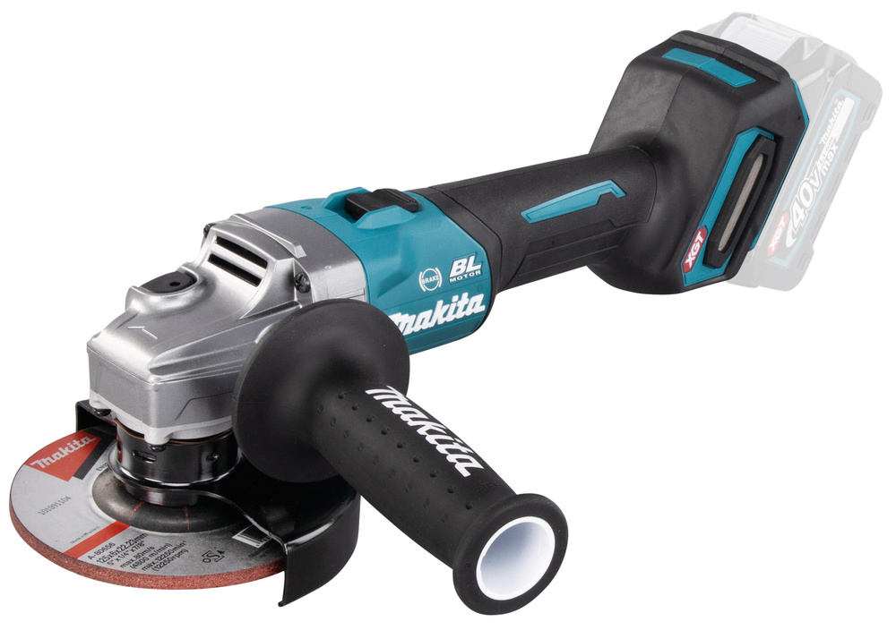 MAKITA GA005GZ KULMAHIOMAKONE XGT 40V, 125MM JARRULLA. RUNKOVERSIO MAK-GA005GZ