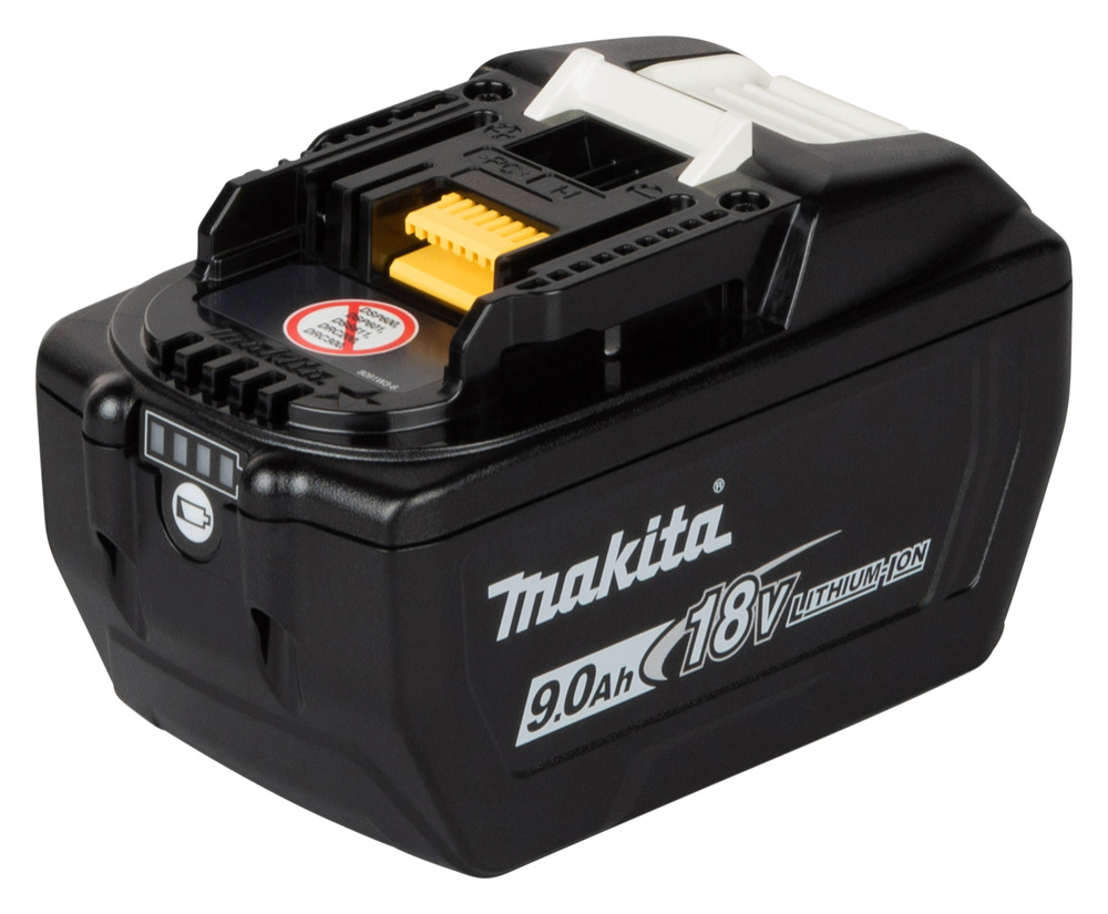 MAKITA 1915H4-0 AKKU BL1890, LXT, 18V, 9,0 AH, LIUKULUKITUS, KAPASITEETTINÄYTTÖ MAK-1915H4-0