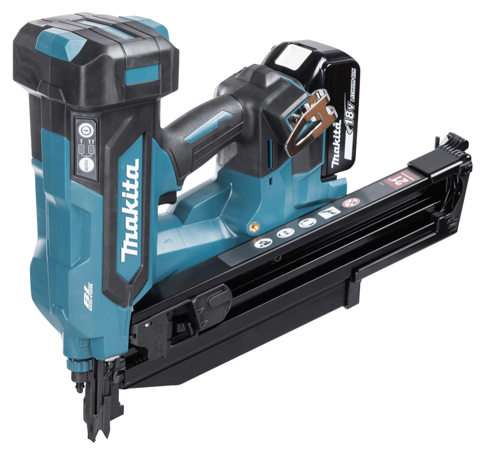MAKITA DBN901ZK RUNKONAULAIN 18V, 50-90MM NAULOILLE 21°, 4,9KG. RUNKOVERSIO MAK-DBN901ZK
