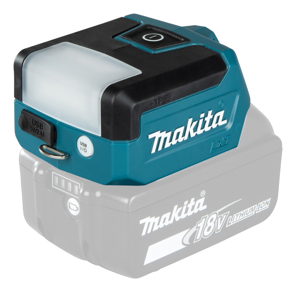 MAKITA DML817 KÄSIVALAISIN LXT AKKU. 300 LUMEN. USB LATAUSLIITIN. RUNKOVERSIO MAK-DML817
