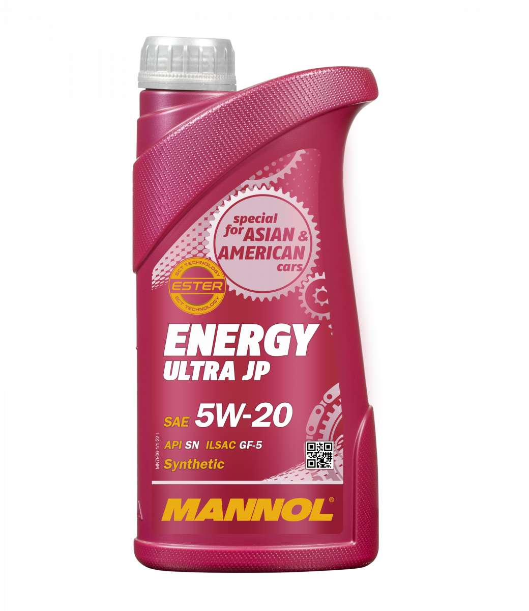 MANNOL 5W-20 ENERGY ULTRA JP 7906 1L MN7906-1