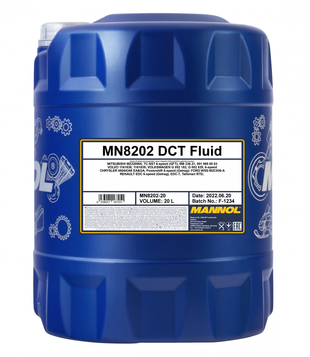 MANNOL DSG/DCT FLUID 8202 20L MN8202-20