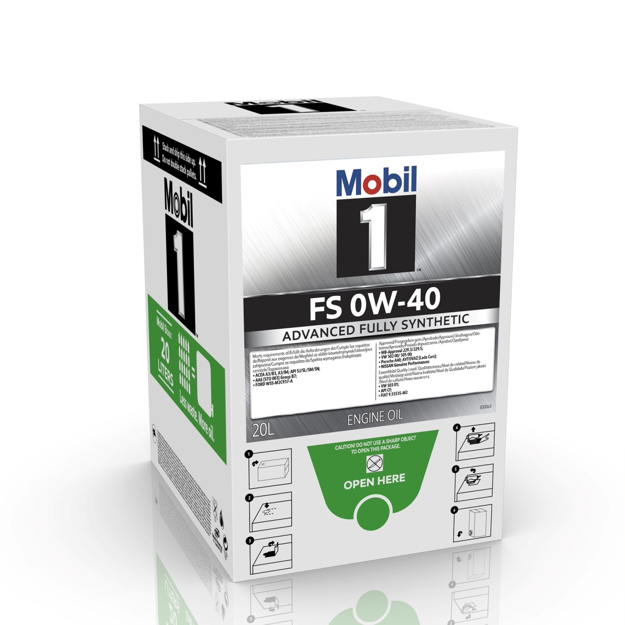 MOBIL 1 FS 0W-40 20L BOXX 153730
