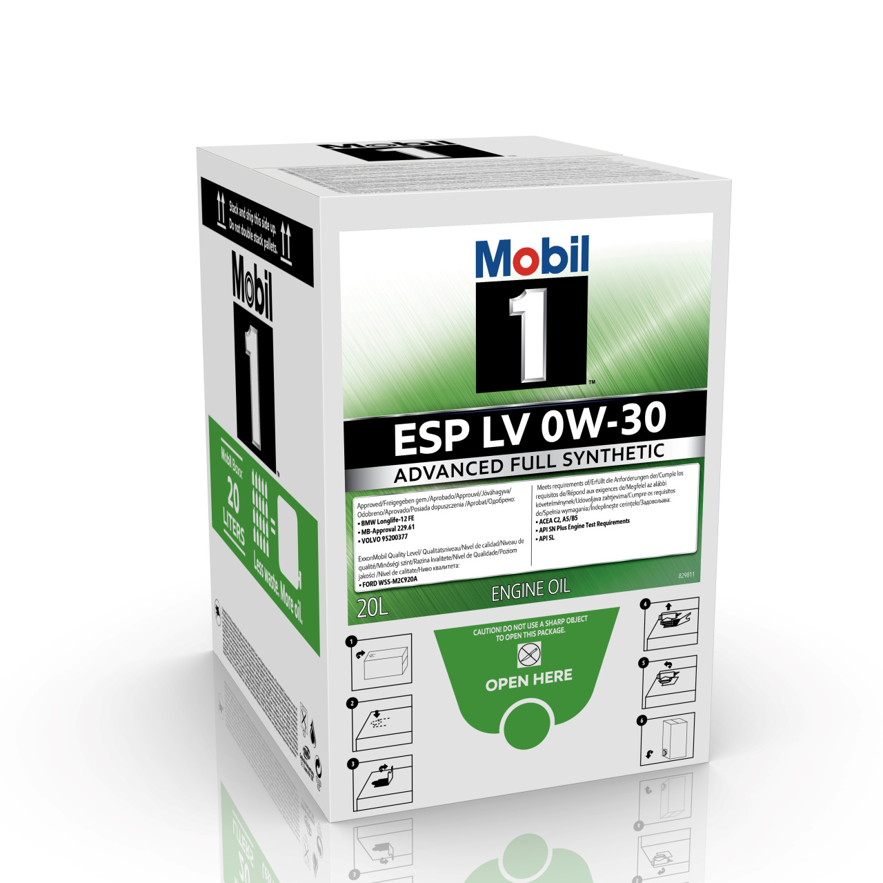 MOBIL 1 ESP LV 0W-30 , 20L 157780