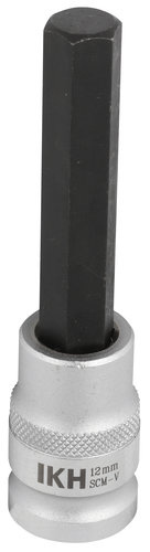 KUUSIOKOLOKÄRKIHYLSY 1/2" 12MM 100MM IKH4312