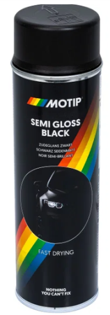 MOTIP RALLYE SILKKI MUSTA 500ML