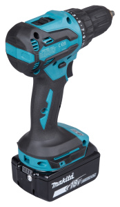MAKITA DDF490Z PORAKONE 18V, HIILIHARJATON, 50/27 NM, 1,7KG. RUNKOVERSIO 2
