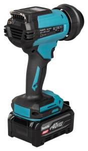 MAKITA HG001GZ02 KUUMAILMAPUHALLIN XGT 40V, 20-600C°, 70-180L/MIN, NELJÄ SUULAKETTA. RUNKOVERSIO 2