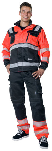 TAKKI XS GRANIITTI FL.PUN/HARMAA LK2 EN20471 PAT538-XS