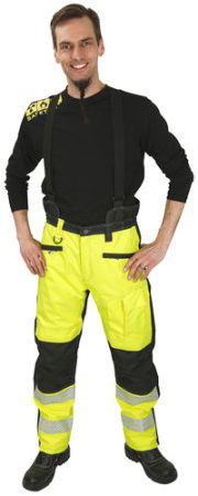 TALVIHOUSUT XL AMETISTI FL.KELT/MUSTA LK1 EN20471