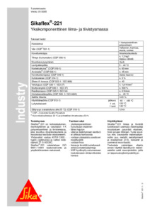 SIKAFLEX-221 HARMAA 300ML 2