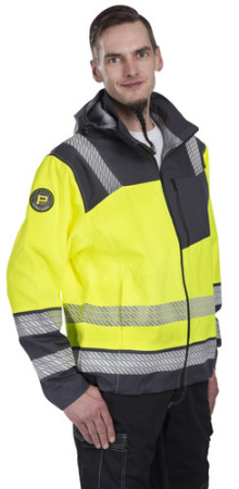 KUORITAKKI 3XL JADE FL.KELTAINEN/HARMAA LK2 EN2047