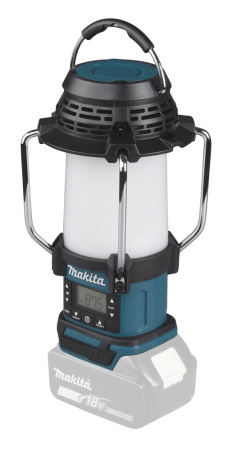 MAKITA DMR055 RADIO JA VALAISIN YHDISTELMÄ. YMPÄRISÄTELEVÄ VALAISIN 260 LUMEN. LXT AKUILLE