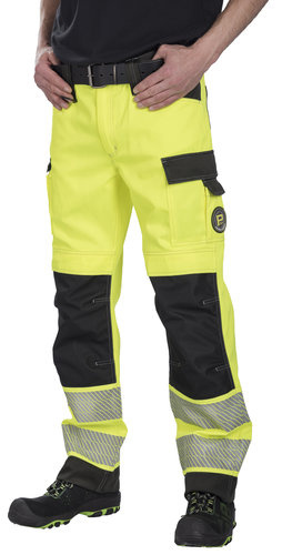 HOUSUT L BERYLLI LK2 FL.KELT/HARMAA EN20471 PAT539KA-L