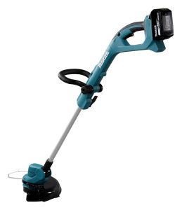 MAKITA DUR193RT RUOHOTRIMMERI 18V, 1X5,0AH, NOPEA LATURI, SÄÄDETTÄVÄ VARSI, LEIKKUULEVEYS 260MM 2