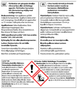 KIERRELUKITE KESKILUJA 243 5ML 2
