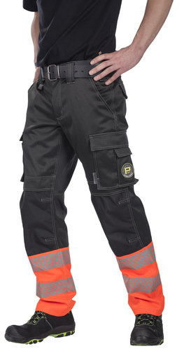 HOUSUT 3XL BASALTTI LK1 FL.ORANS/HARMAA EN20471 PAT539O-3XL