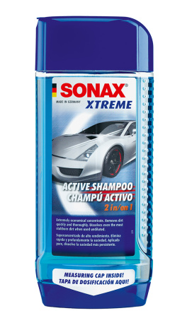 SONAX XTREME TEHOSHAMPOO 2IN1 500ML