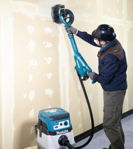 MAKITA DSL800ZU SEINÄ-/KATTOHIOMAKONE 18V, 225MM, TELESKOOPPINEN 1100-1520MM, RUNKO 2