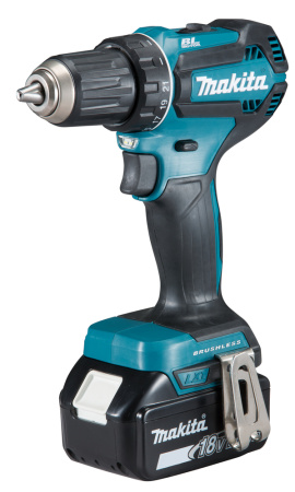 MAKITA DDF485RT PORAKONE 18V, 1X5,0AH, HIILIHARJATON, 50/27 NM, 1,7KG