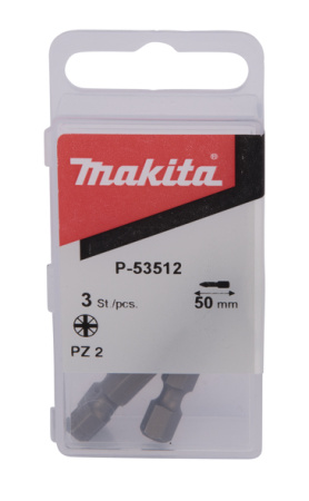 MAKITA RUUVAUSKÄRKI TORSION 50MM PZ2, 3 KPL