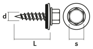 KATERUUVI 4,8X65 RR32 T.RUSK 250KPL 2