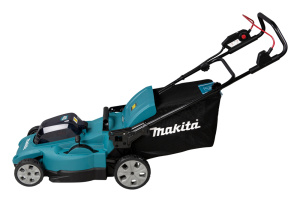 MAKITA DLM480Z RUOHONLEIKKURI 2X18V, LEVEYS 48CM, KOMPOSIITTIRUNKO, BIO/KERÄÄVÄ. RUNKOVERSIO 2