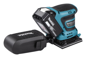 MAKITA DBO481Z TASOHIOMAKONE 18V, 114X102MM PURISTINKIINNITYS, 18V, 2 NOPEUTTA, 1,7KG. RUNKOVERSIO 2