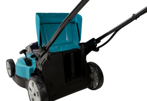 MAKITA DLM480CT2 RUOHONLEIKKURI 2X18V, 2X5,0AH, LEVEYS 48CM, KOMPOSIITTIRUNKO, BIO/KERÄÄVÄ 8
