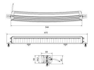 W-LIGHT COMBER II FRAMELESS  LED KAUKOVALO 4