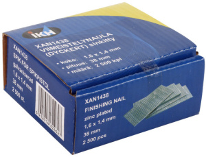 NAULA VIIMEISTELY 1,4X1,6X38MM 2500KPL 2