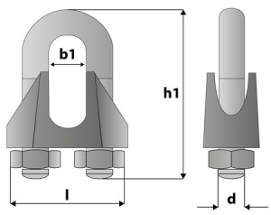 VAIJERILUKKO  6MM KG DIN741 2