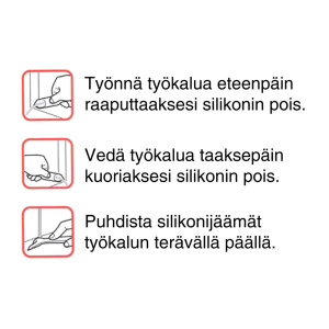 SILIKONIN POISTO TYÖKALU 2