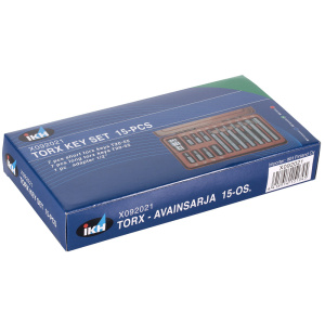 TORX KÄRKISARJA 1/2" T20-T55 30/75MM 15-OS. 2
