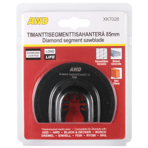 MONITOIMILEIKKURIN TERÄ 85MM TIMANTTI PIKA 2