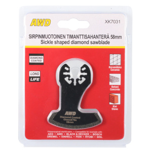 MONITOIMILEIKKURIN TERÄ 58MM TIMANTTI PIKA 2