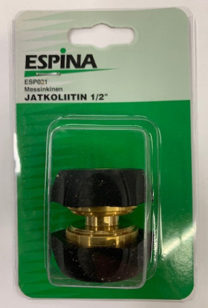 JATKOLIITIN 1/2" MESSINKI