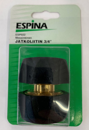 JATKOLIITIN 3/4" MESSINKI