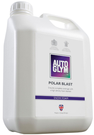 AUTOGLYM POLAR BLAST - VAAHTOAVA PESUAINE, JOTA VOI LEVITTÄÄ PAINEPESURILLA TAI VAAHTORUISKULLA ESIPESUVAIHEESSA