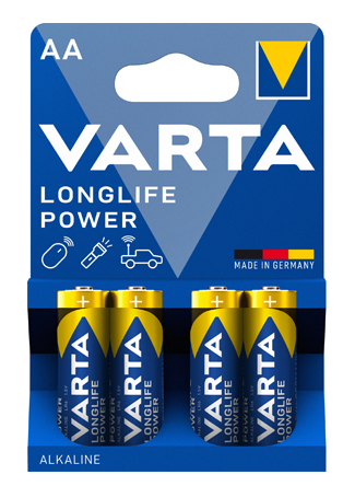 VARTA LONGLIFE POWER AA BLI 4