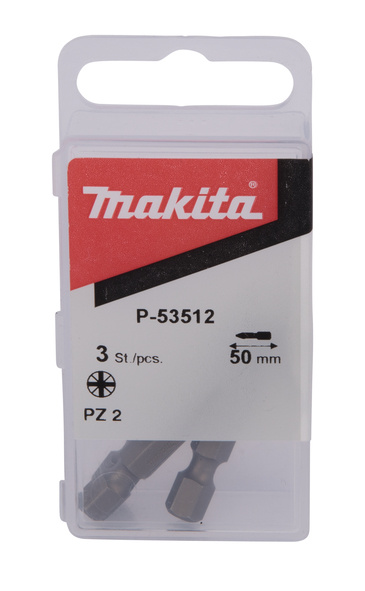 MAKITA RUUVAUSKÄRKI TORSION 50MM PZ2, 3 KPL MAK-P-53512