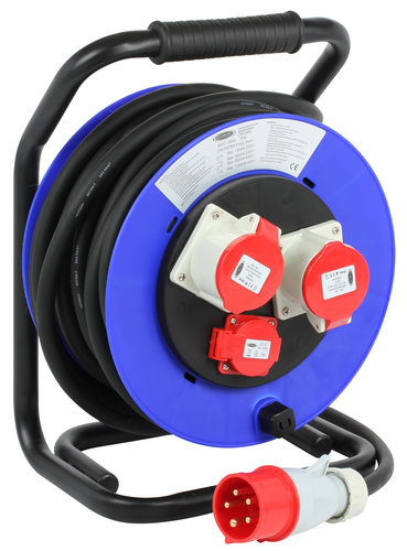KAAPELIKELA 20M KUMI 1X230V / 2X400V/16A CRX1043